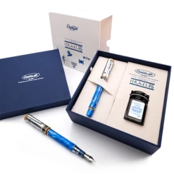 Conklin Israel 75th Anniversary Limited Edition Fountain Pen & Ink Bottle Set -Office Supply Series Shop 36a3814a be43 5944 8a7a 6ce8928c6db7