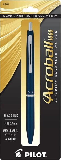 Pilot Acroball 1000 Ballpoint Pen, Navy Blue -Office Supply Series Shop 42da62d9 376f 5003 8672 21c48a517654