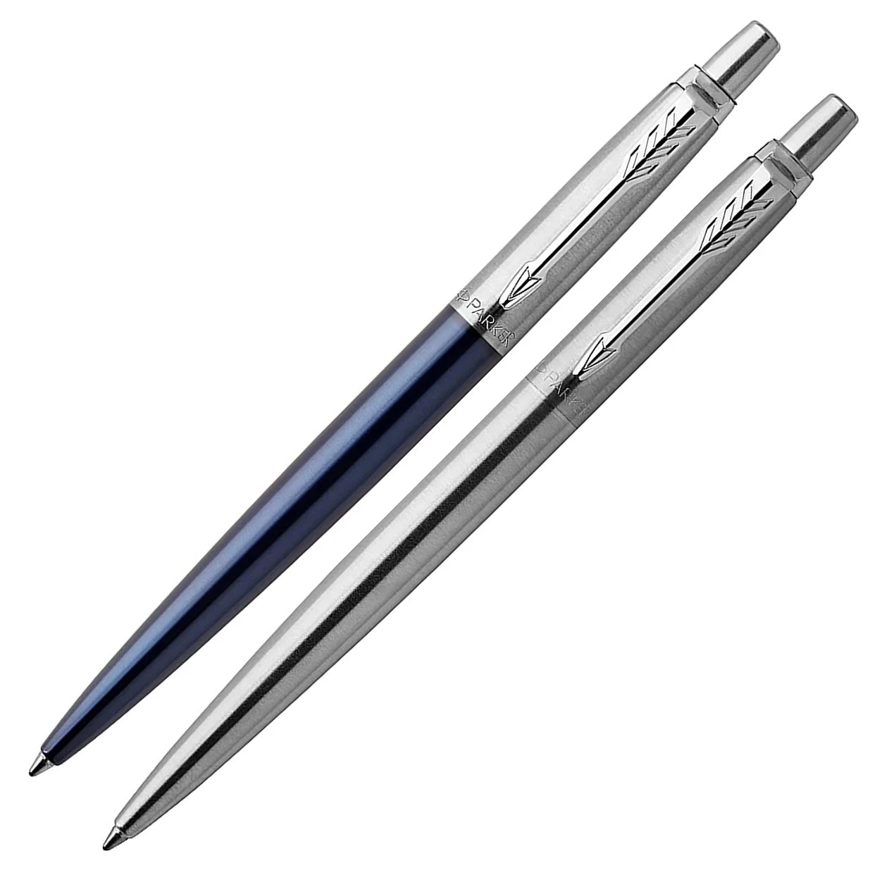 Parker® Parker Jotter Ballpoint Pen Set, Royal Blue & Stainless Steel, 2 Pack 1 Parker® Parker Jotter Ballpoint Pen Set, Royal Blue & Stainless Steel, 2 Pack