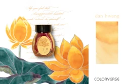 Colorverse Fountain Pen Ink Bottle, Project Series Volume 4, Minhwa, Dan Hwang, 30ml