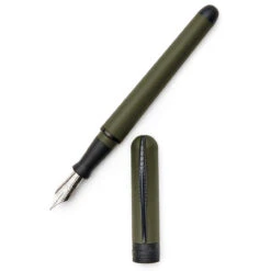 Pineider Avatar UR Matte Fountain Pen, Military Green