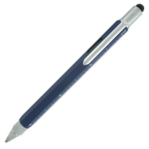 Monteverde 9 In 1 One Touch Tool Ballpoint Pen & Stylus, Dark Blue 1 Monteverde 9 In 1 One Touch Tool Ballpoint Pen & Stylus, Dark Blue