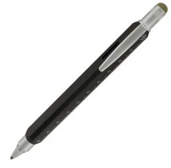 Monteverde Tool 60 Ballpoint Pen & Stylus, Midnight Black