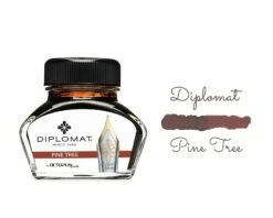 Diplomat Octopus Fountain Pen Ink Bottle, 30ml, Pine Tree