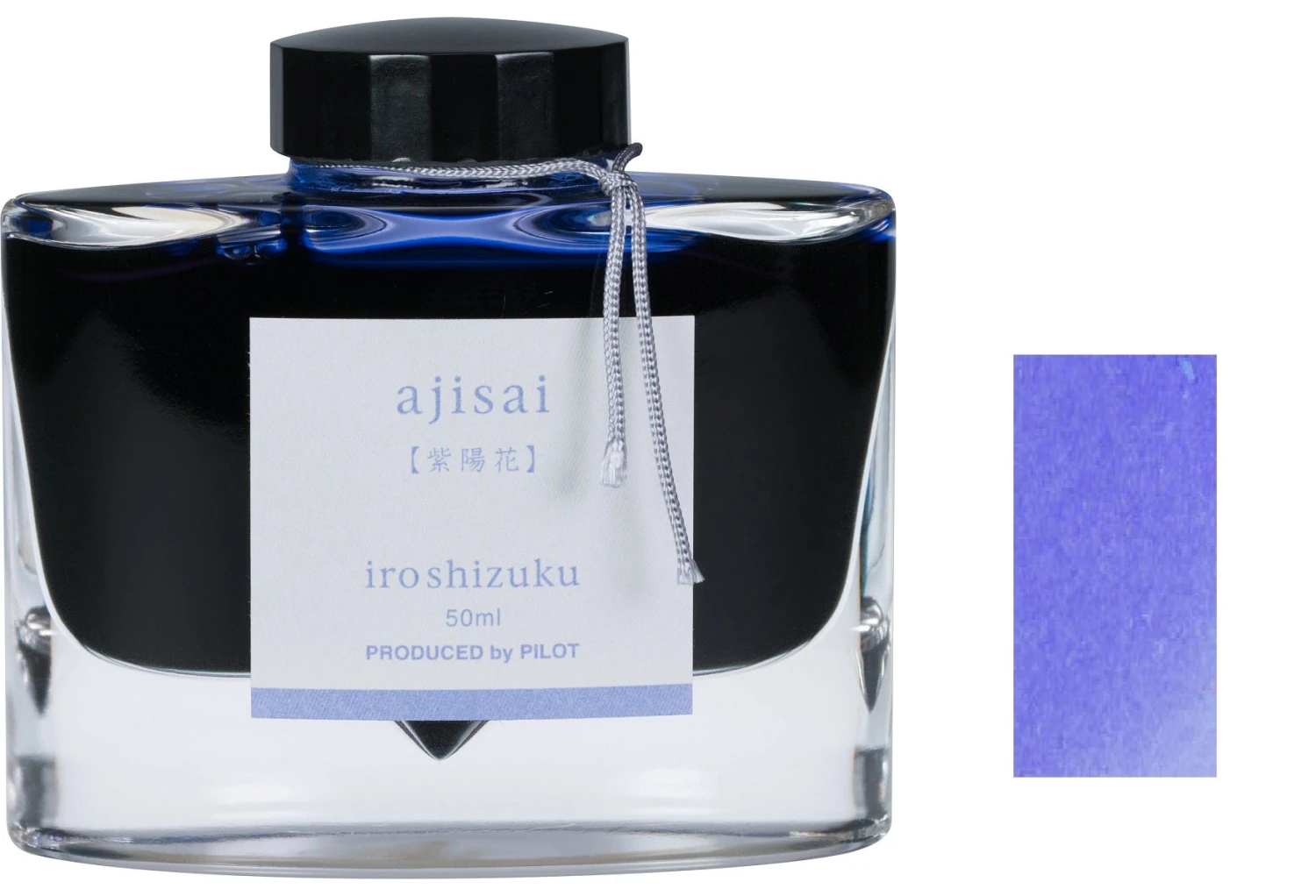 Pilot Iroshizuku Fountain Pen Ink Bottle, 50ml, Ajisai 1 Pilot Iroshizuku Fountain Pen Ink Bottle, 50ml, Ajisai
