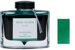 Pilot Iroshizuku Fountain Pen Ink Bottle, 50ml, Shin-ryoku