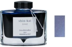 Pilot Iroshizuku Fountain Pen Ink Bottle, 50ml, Shin-kai
