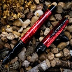 Pineider La Grande Bellezza Rocco Fountain Pen, Red