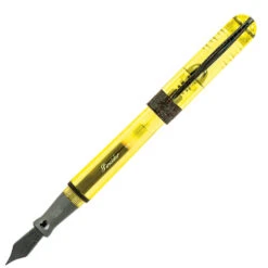 Pineider Avatar UR Demo Black Fountain Pen, Lemon