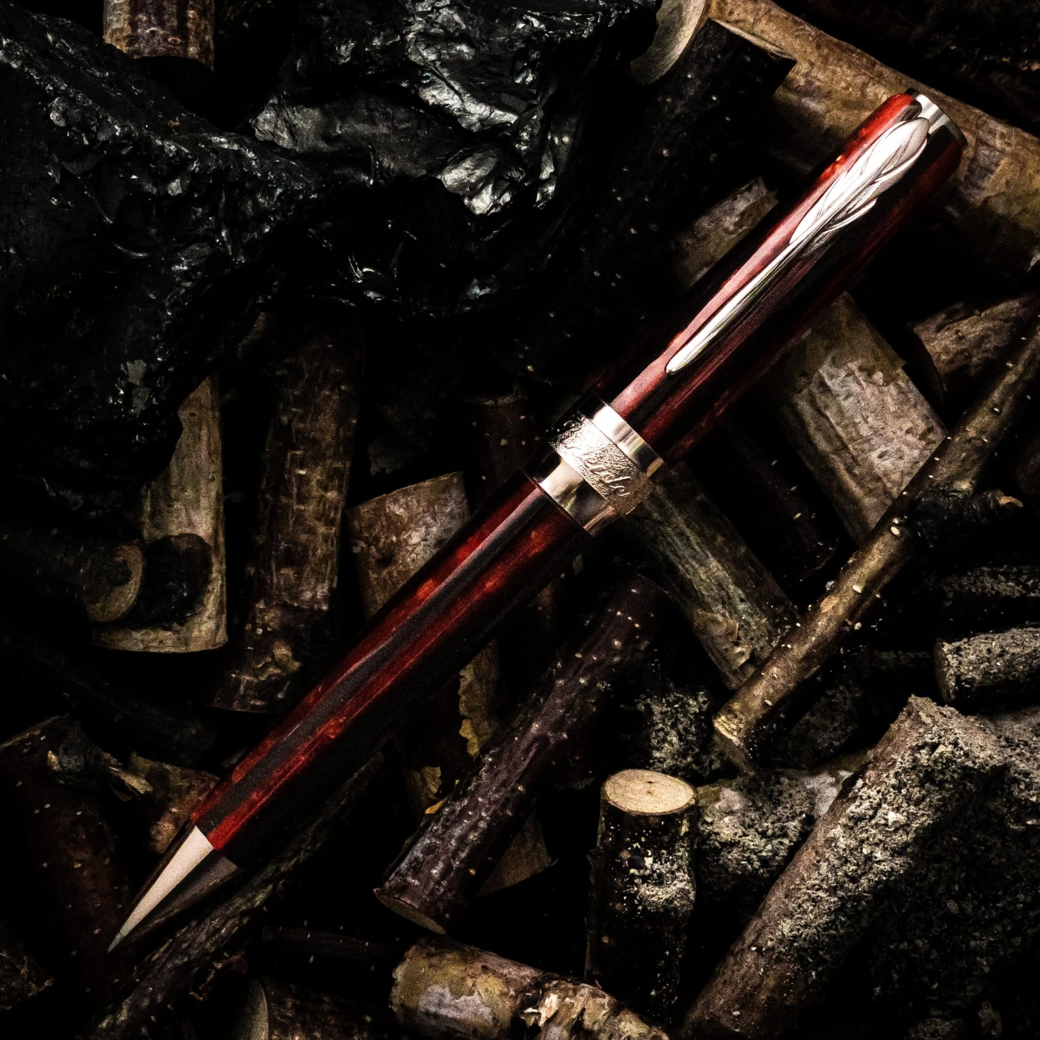 Pineider Arco Firefox Limited Edition Ballpoint Pen 1 Pineider Arco Firefox Limited Edition Ballpoint Pen