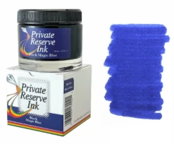 Private Reserve Fountain Pen Ink Bottle, 60ml, Black Magic Blue