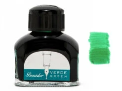 Pineider Fountain Pen Ink Bottle, 75ml Glass Bottle, Green