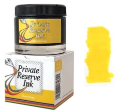 Private Reserve Fountain Pen Ink Bottle, 60ml, Buttercup