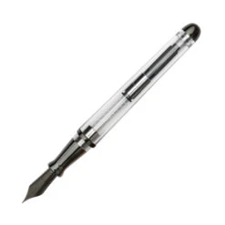 Pineider Avatar UR Demo Black Trim Clear Fountain Pen, Fine