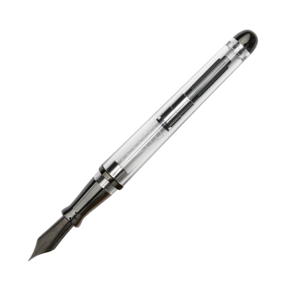 Pineider Avatar UR Demo Black Trim Clear Fountain Pen, Extra Fine 1 Pineider Avatar UR Demo Black Trim Clear Fountain Pen, Extra Fine