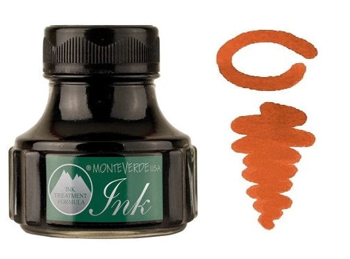 Monteverde 90ml Gemstone Fountain Pen Ink Bottle, Fireopal 1 Monteverde 90ml Gemstone Fountain Pen Ink Bottle, Fireopal
