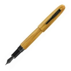 Conklin All American Limited Edition Olive Wood Fountain Pen, Gunmetal Trim -Office Supply Series Shop Gun