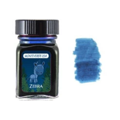 Monteverde 30ml Fountain Pen Ink Bottle, Jungle Collection, Zebra