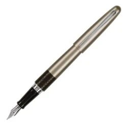 Pilot MR Animal Metropolitan Fountain Pen, Matte Gold Lizard