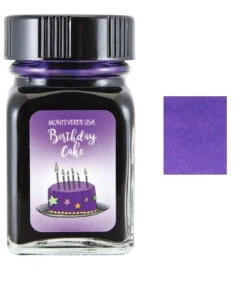 Monteverde 30ml Fountain Pen Ink Bottle, Sweet Life, Birthday Cake
