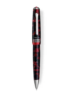 Tibaldi N60 Ruby Red Resin Ballpoint Pen
