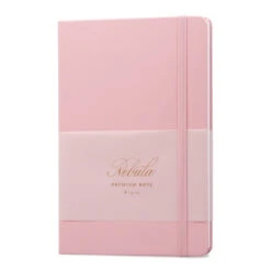 Nebula Premium Notepad, 90g White Paper, Orchid Pink