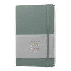 Nebula Premium Notepad, 90g White Paper, Tea Grey -Office Supply Series Shop TeaRuled