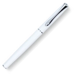 Diplomat Traveller Fountain Pen, Snow White & Chrome -Office Supply Series Shop TravellerSnowhiteChromeClosed cc0a6cf9 d74f 42e3 8281 69cc0cc0408b