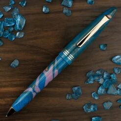 Tibaldi Limited Edition Bononia Mercury Fountain Pen, Rose Gold Trim 4 Tibaldi Limited Edition Bononia Mercury Fountain Pen, Rose Gold Trim -Office Supply Series Shop amercury2