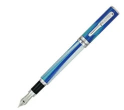 Conklin Stylograph Fountain Pen, Arctic Blue