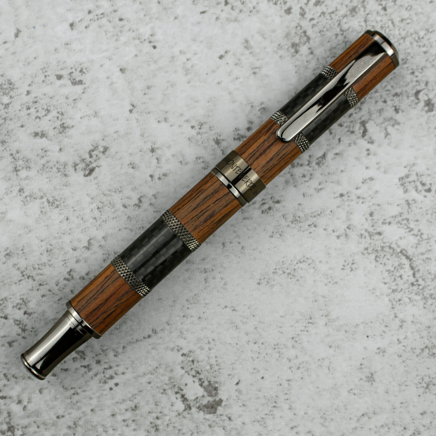 Monteverde Regatta Explorers Limited Edition Rollerball Pen, Walnut 2 Monteverde Regatta Explorers Limited Edition Rollerball Pen, Walnut - Image 2
