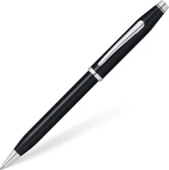 Cross® Cross Century II Ballpoint Pen, Black Lacquer & Chrome