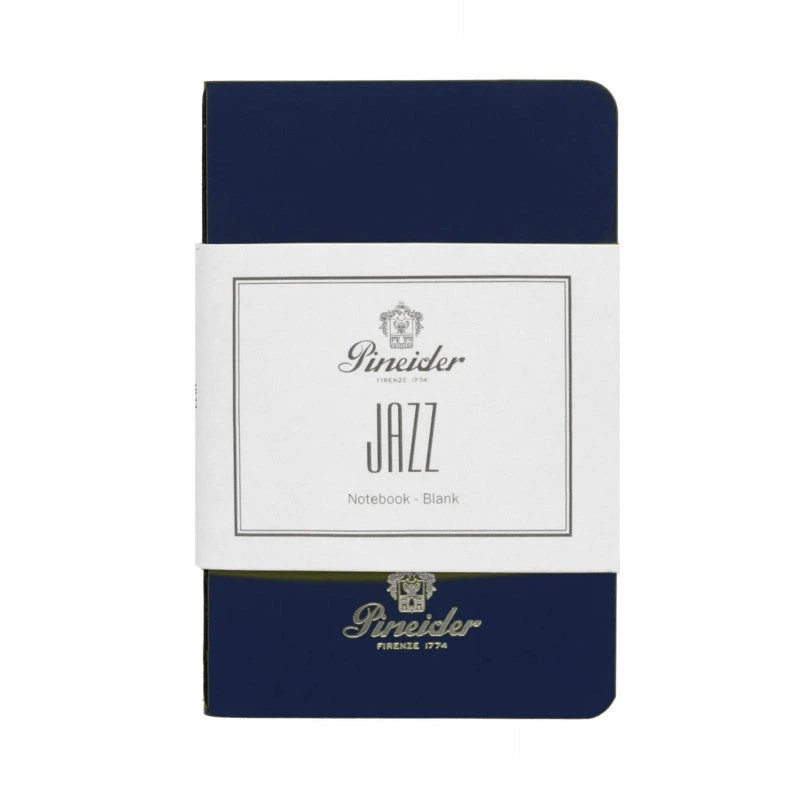 Pineider Notes Jazz Notebook, 80 Pages, 80 Gr Blank White Paper, Blue 1 Pineider Notes Jazz Notebook, 80 Pages, 80 Gr Blank White Paper, Blue