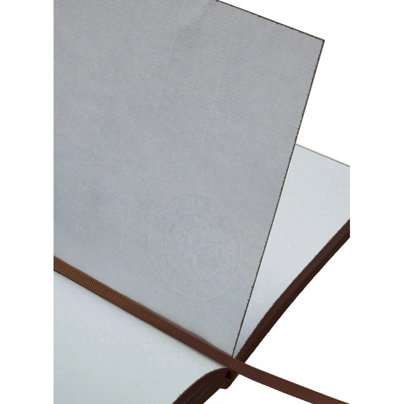 Pineider Blues Notebook, A5, 192 Blank Pages, 55gr Paper, Clay Brown 3 Pineider Blues Notebook, A5, 192 Blank Pages, 55gr Paper, Clay Brown - Image 3