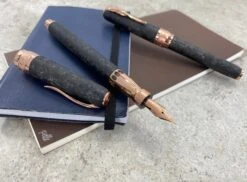 Pineider Limited Edition Forged Carbon Fountain Pen, Rose Gold Trim -Office Supply Series Shop carb3 ce0f8ec9 04fb 4a89 9923 e2c415b771af