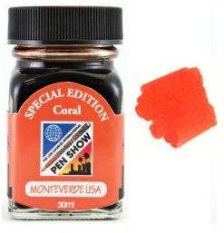 Monteverde 30ml Special Edition Fountain Pen Ink Bottle, Coral