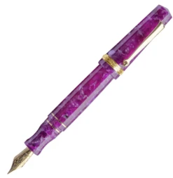 Maiora Aventus Fountain Pen, Deep Purple & Gold