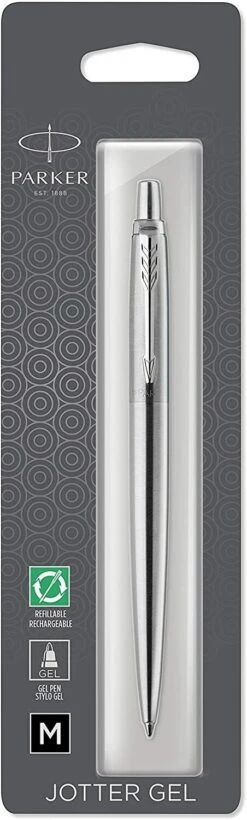 Parker® Parker Jotter Ballpoint Pen, Gel Ink, Stainless Steel -Office Supply Series Shop f4ad04ad 99ad 5977 b8a4 dd5c8fa80ae1