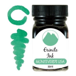 Monteverde 30ml Fountain Pen Ink Bottle, Gemstone, Erinite