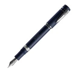 Nettuno 1911 Neos Ulisse Fountain Pen, Matte Blue & Palladium, Medium Nib