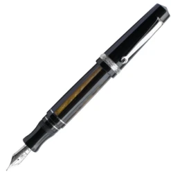 Maiora Aventus Unica Fountain Pen, Black, Orange & Palladium