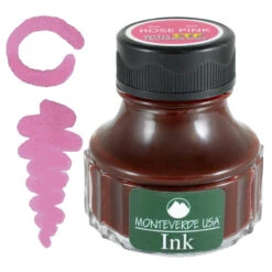 Monteverde 90ml Fountain Pen Ink Bottle, Rose Pink