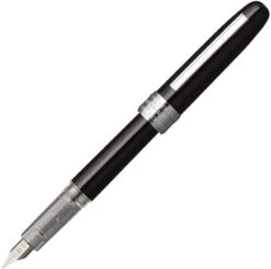 Platinum Plaisir Fountain Pen, Black Mist
