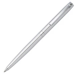 Sheaffer Sagaris Ballpoint Pen, Fluted Chrome