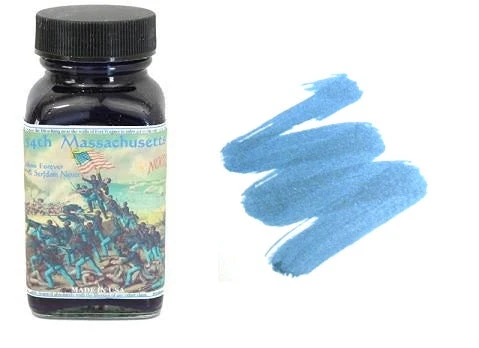 Noodlers Fountain Pen Ink Bottle - 54th Massachusetts 1 Noodlers Fountain Pen Ink Bottle - 54th Massachusetts