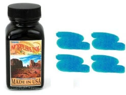 Noodlers Fountain Pen Ink Bottle - Eel Turquoise