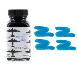Noodlers Fountain Pen Ink Bottle - VMail Midway Blue